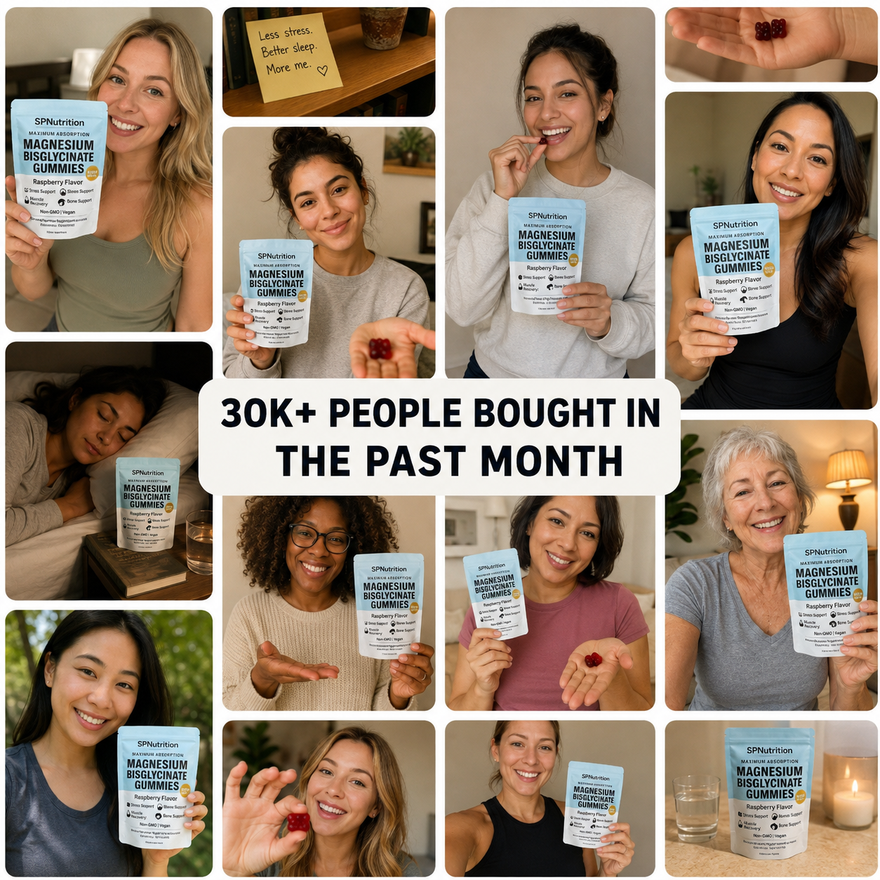 SPNutrition Magnesium Bisglycinate Gummies
